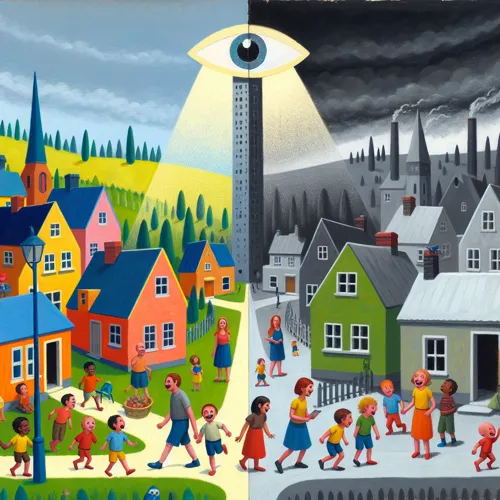 Understanding Panoptikum (Panopticon): Why Mass Surveillance is Bad for Our Community (4 Kids)